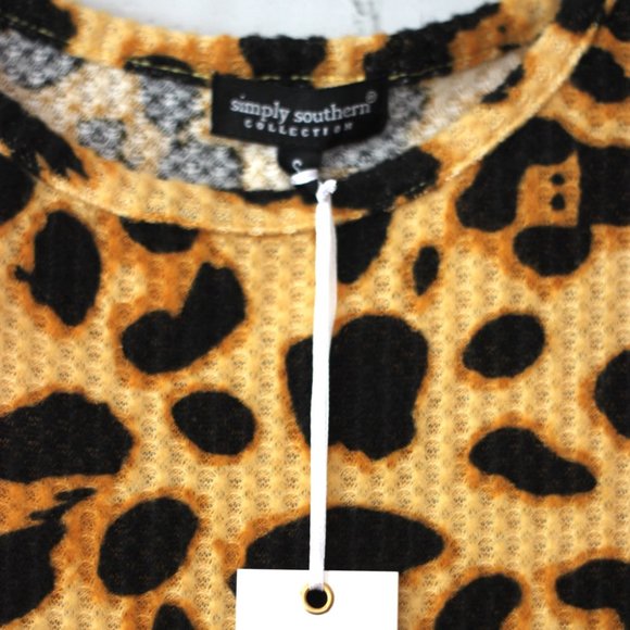 Simply Southern Sequin Dress LEOPARD - Picture 7 of 8